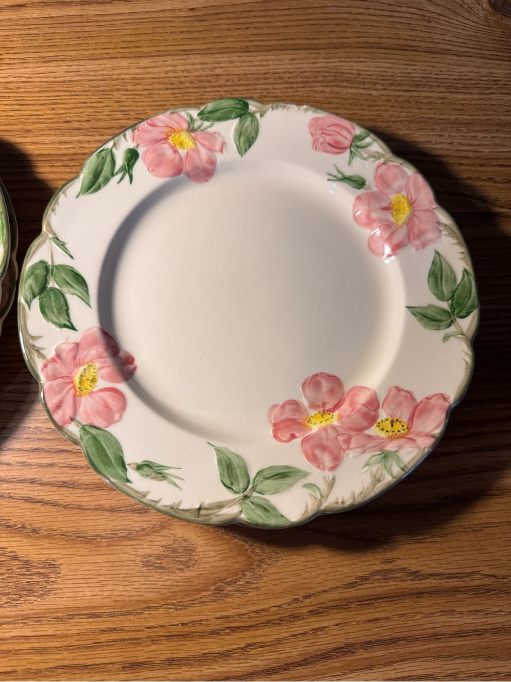 Vintage Desert Rose Pattern Franciscan Dinner Plate